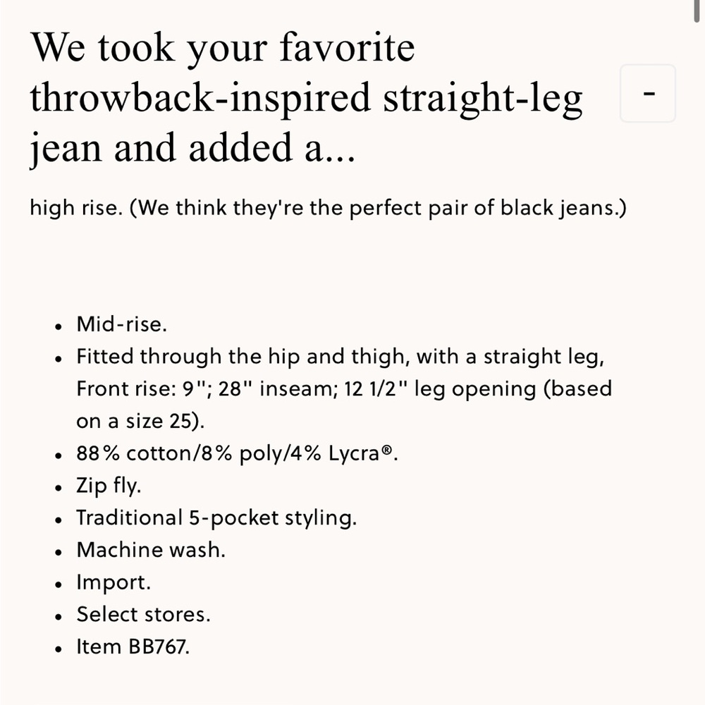J. Crew Vintage Slim-Straight Jeans - Picture 3 of 3